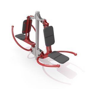 lat pulldown weight training machine