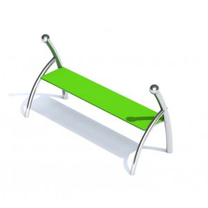 contemporary public bench