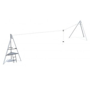 cable slide for playground