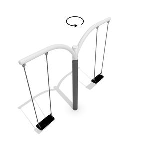 galvanized steel swing