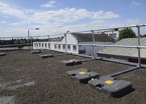 steel edge fall protection