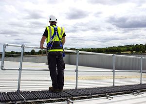 steel handrail