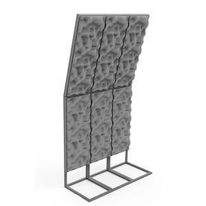 free-standing sound-absorbing panel