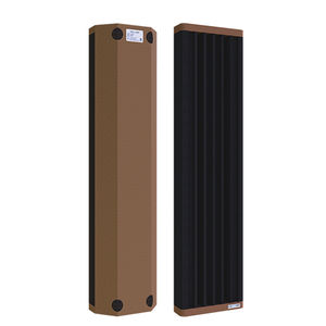 wall-mounted sound-absorbing panel