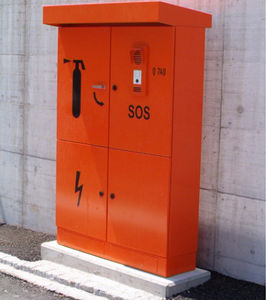 floor-standing electrical enclosure