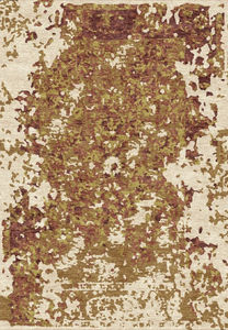 contemporary rug / patterned / wool / viscose