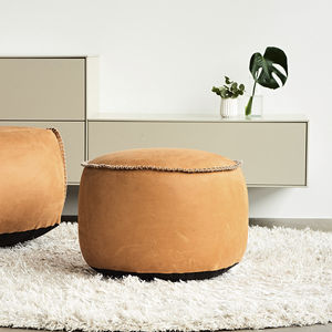 contemporary pouf