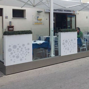 sheet metal planter