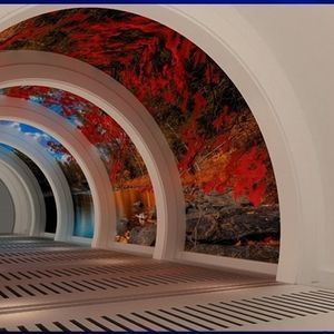 wall-mounted LED panel