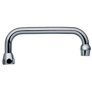 chrome-plated brass washbasin spout