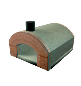 wood-burning oven / free-standing / garden