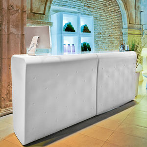 bar counter / polyethylene / upright / illuminated