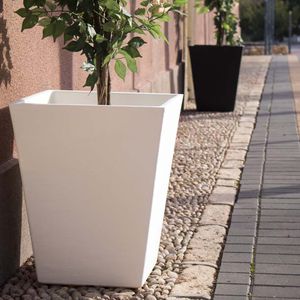 polyethylene garden pot / square / home / commercial