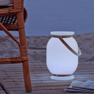 portable lamp / contemporary / polyethylene / lantern