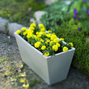 polyethylene flower pot