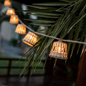 natural fiber light garland 1