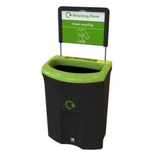 polyethylene trash can