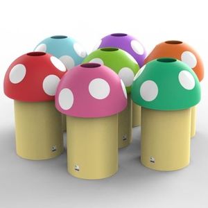 polyethylene trash can 1