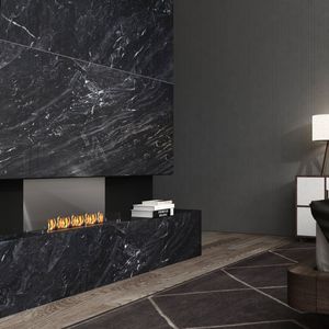 bioethanol fireplace / contemporary / open hearth / built-in