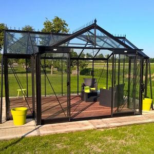 glass garden pavilion