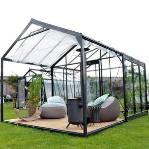 glass garden pavilion