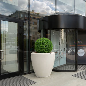 fiber-reinforced concrete planter
