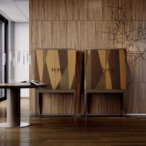 contemporary bar cabinet