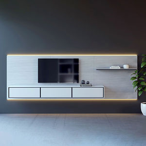 contemporary TV wall unit