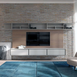 contemporary TV wall unit