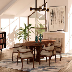 contemporary dining table