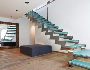 straight staircase