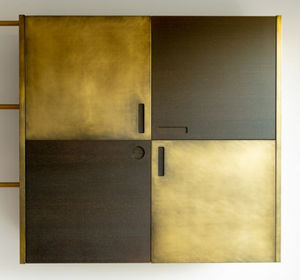 wall-mounted storage cabinet