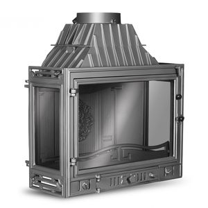 3-sided fireplace insert