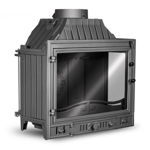 corner fireplace insert