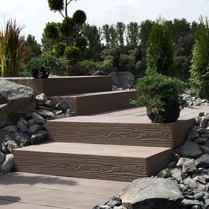 concrete step