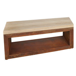 contemporary garden bench