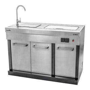 stainless steel kitchen island 1