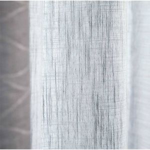 plain sheer curtain fabric