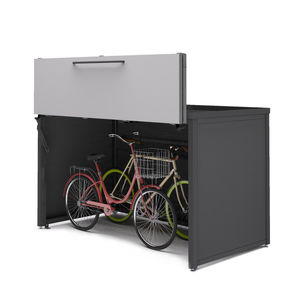 steel bike shelter