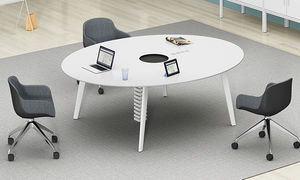 contemporary boardroom table