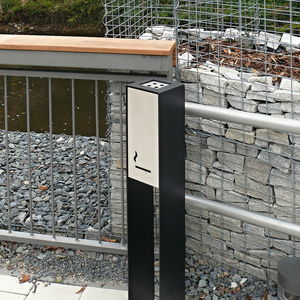 pedestal ashtray