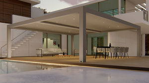 self-supporting pergola
