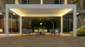 self-supporting pergola