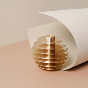 brass candle holder