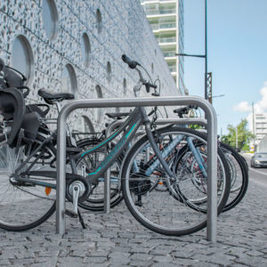 floor-mounted bike rack