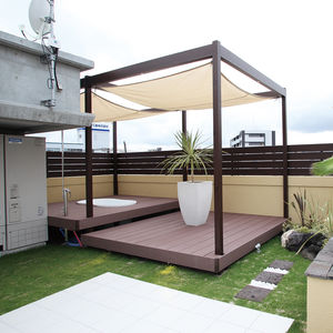 self-supporting pergola