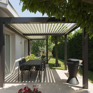 wall-mounted pergola