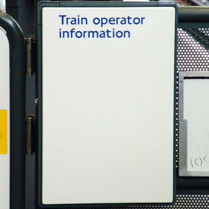 public space information panel