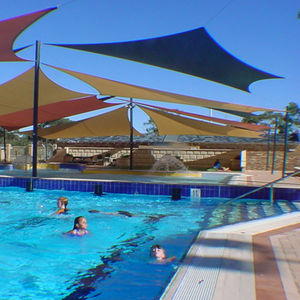 metal frame tensile structure