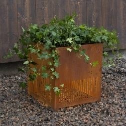 steel planter